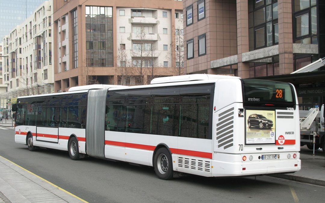 Photo d'un Bus à Lyon