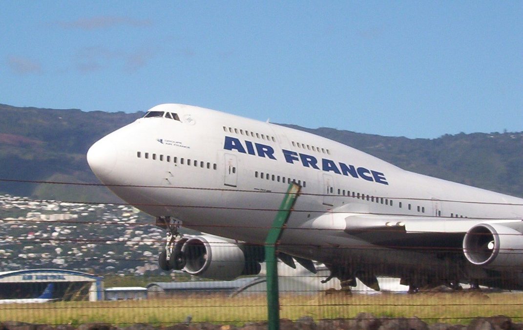 Photo d'un avion Air France