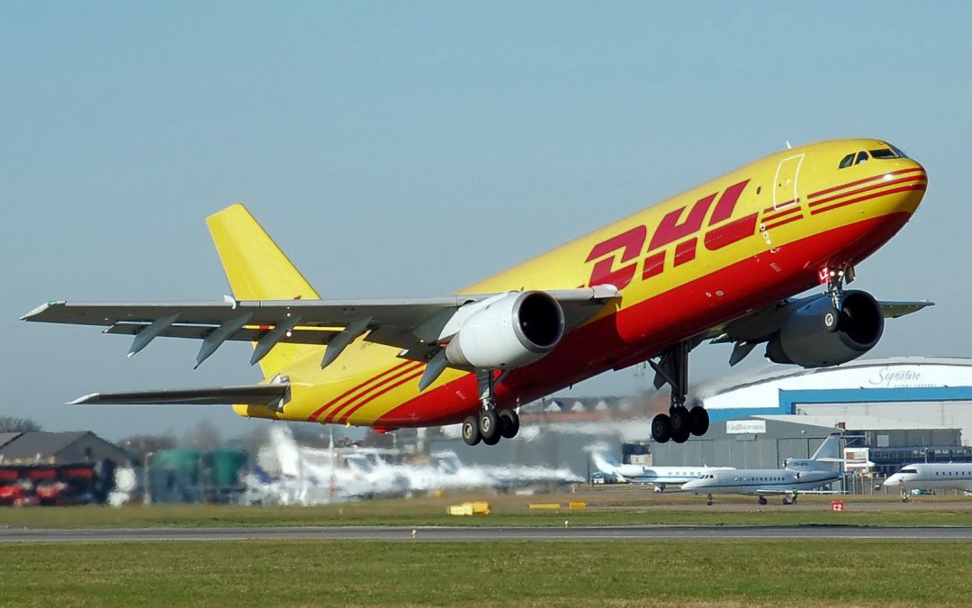 Photo d'un avion DHL Express