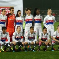 Photo de l'équipe de l'OL féminin 2018