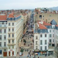 Photo de la place Bellecour à Lyon