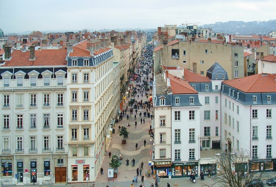 Photo de la place Bellecour à Lyon