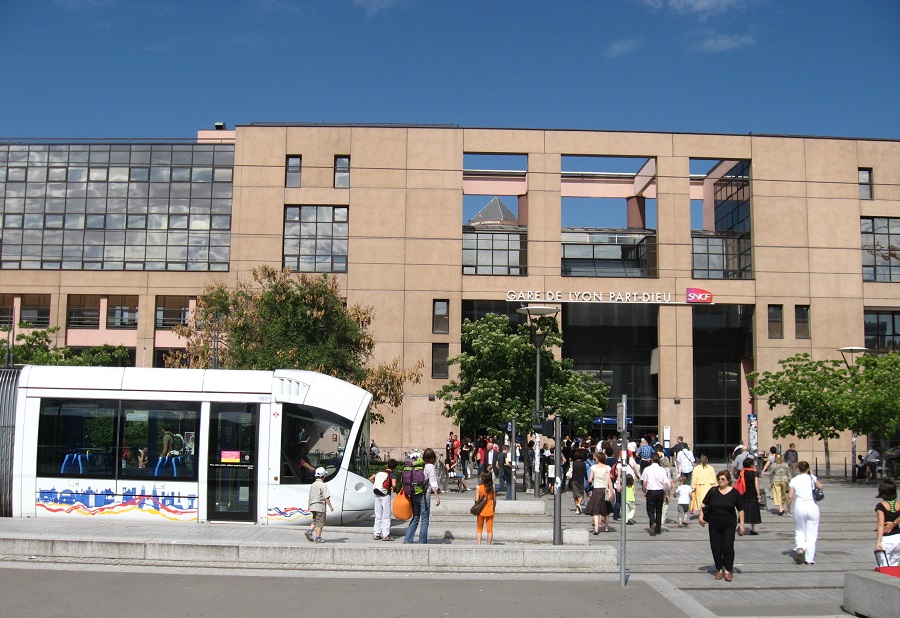 Photo de la gare Part Dieu à Lyon