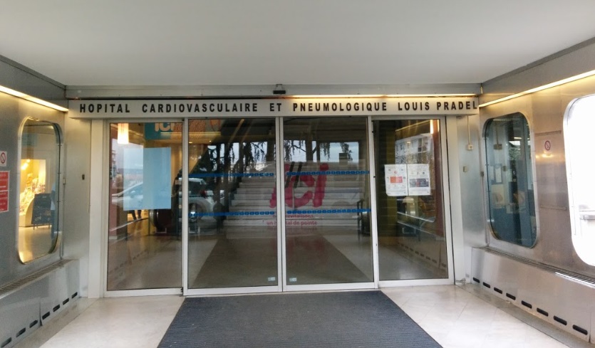 l'hôpital cardiologique Louis Pradel