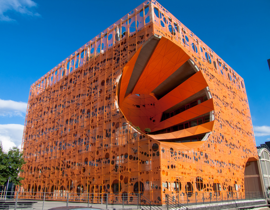 Photo du Cube Orange à Lyon