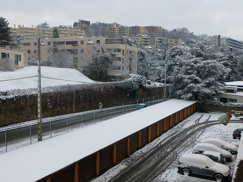 Photo de Lyon sous la neige